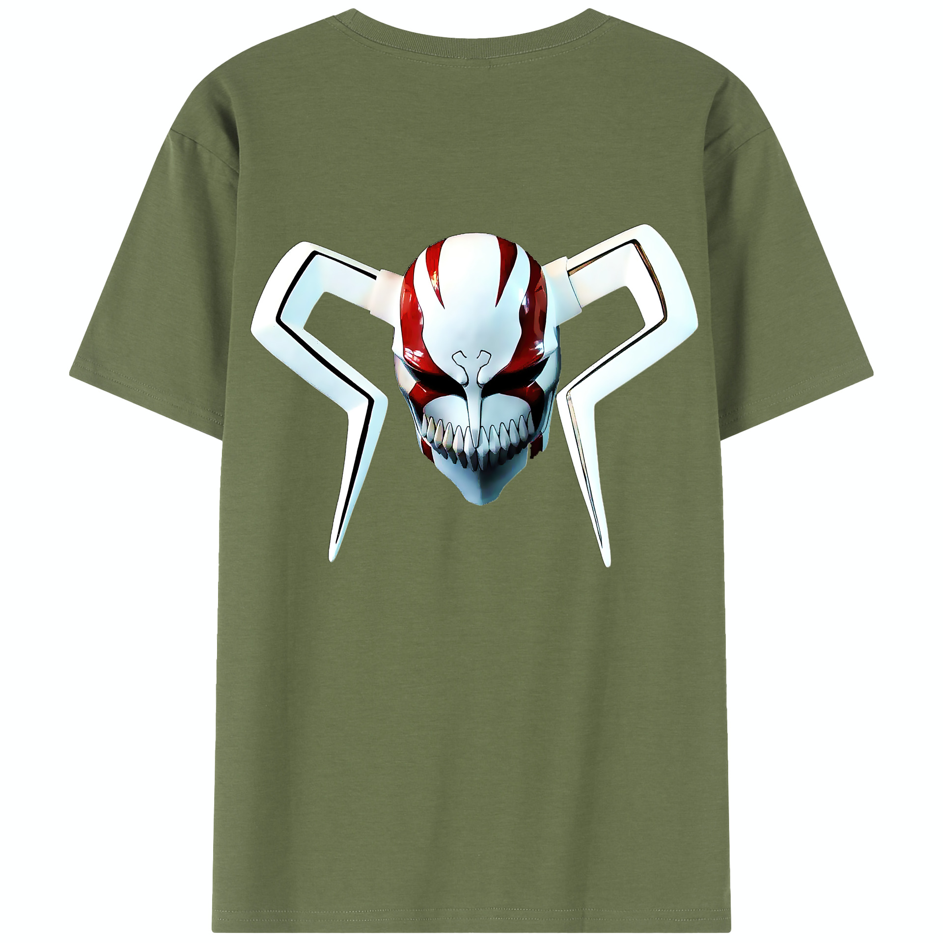 （画像用） ブリーチ 黒崎一護（くろさき いちご）BLEACH Kurosaki Ichigo 綿100％半袖Tシャツ（背面プリント）